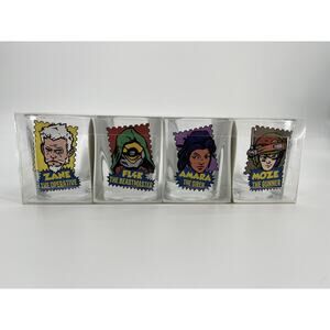 Borderlands 3 Gearbox Set of 4 Shot Glasses SDCC Zane FL4K Amara Moze